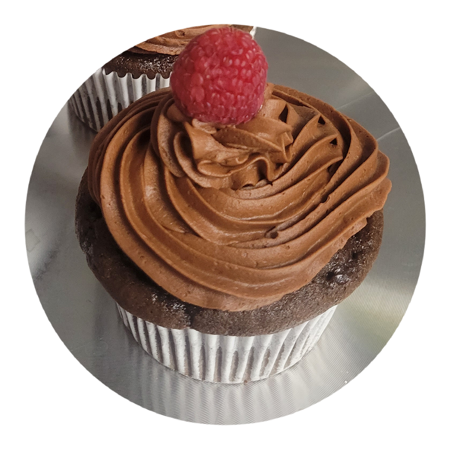 Raspberry filled chocolate butter cream cupcakes we offer 6 and 12