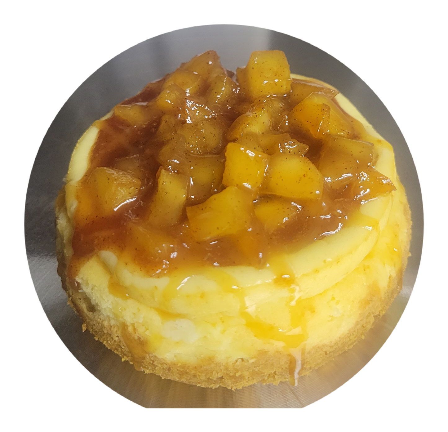 Caramel apple pie cheesecake