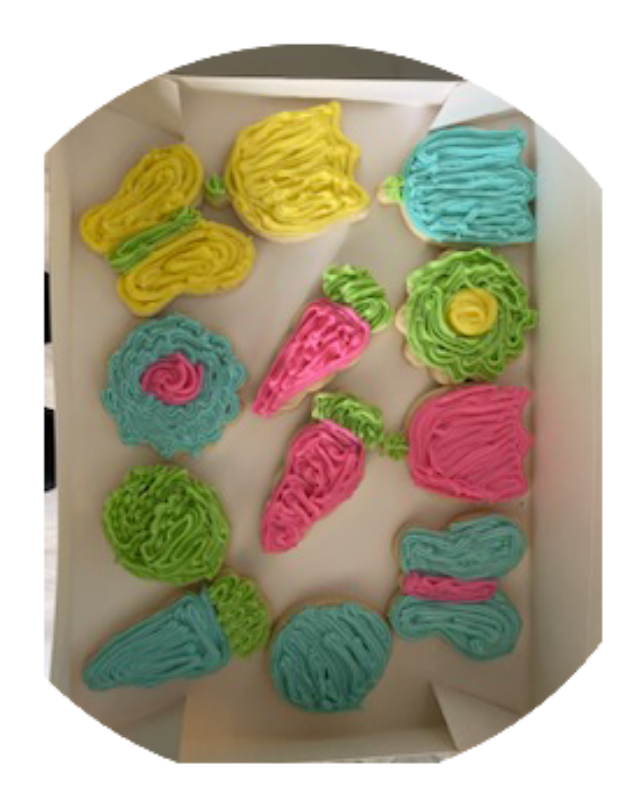 12 Sugar cookies