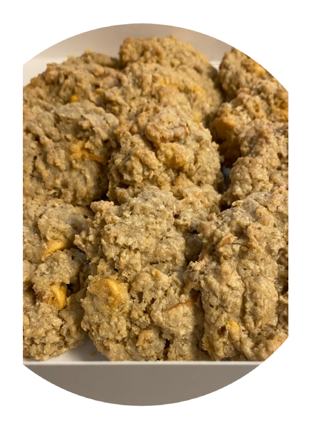 12 Sea salt butterscotch pretzel cookies
