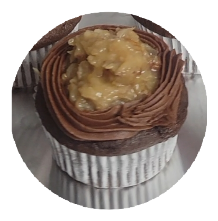 german chocolate filled chocolate cupcakes we offer 6 and 12