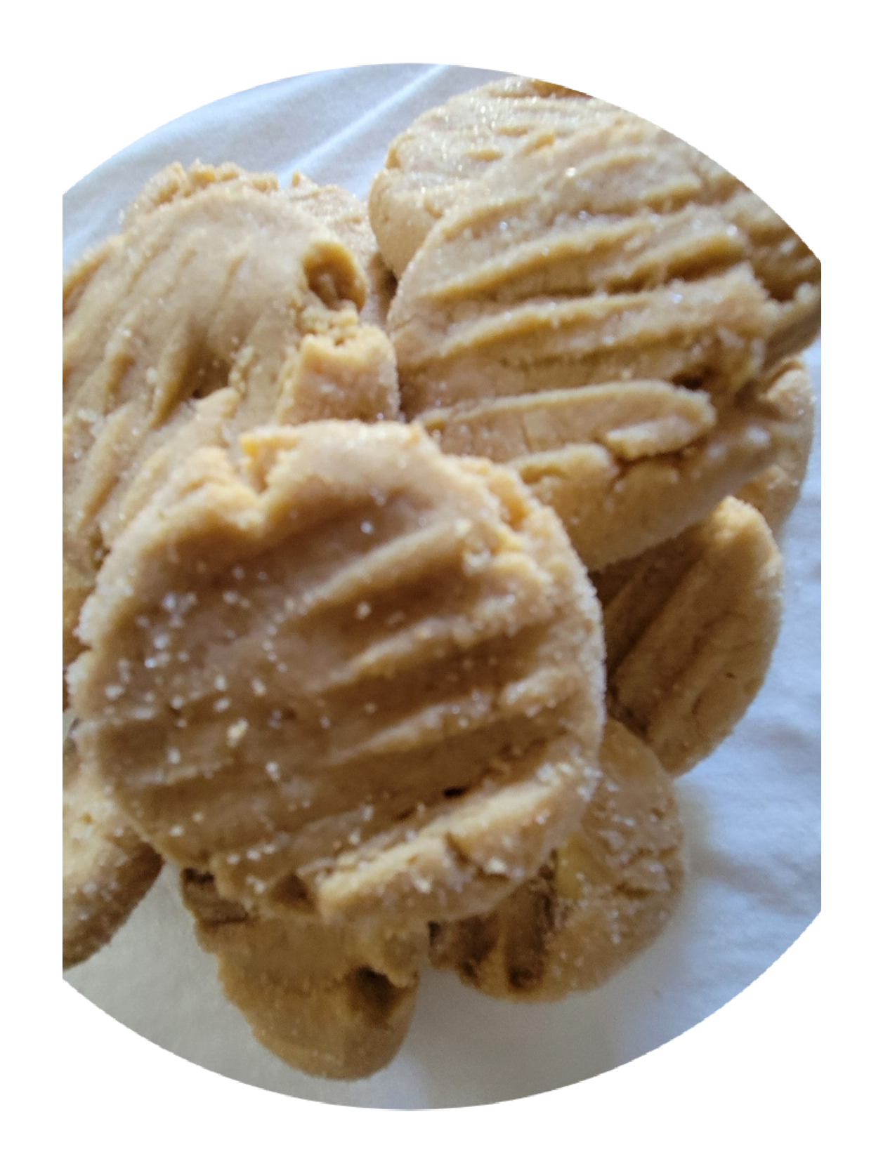 12 Peanut butter cookies rich creamy buttery peanut insanity.