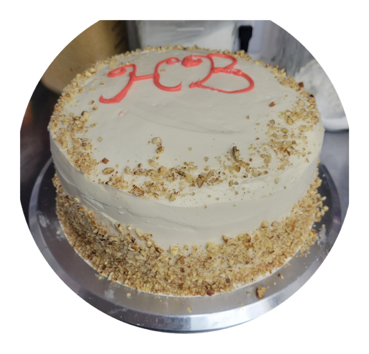 1 hummingbird cake double layer 9 inch round serves 10 people.