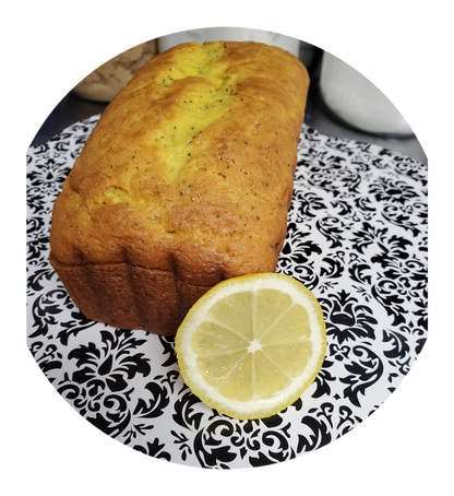 Lemon poppyseed bread