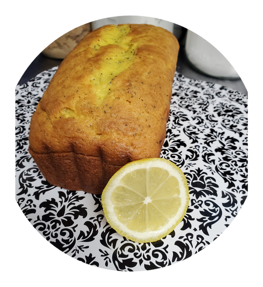 Lemon poppyseed bread