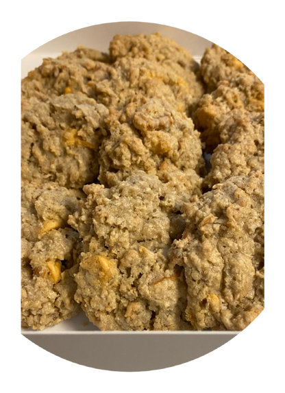 12 Sea salt butterscotch pretzel cookies